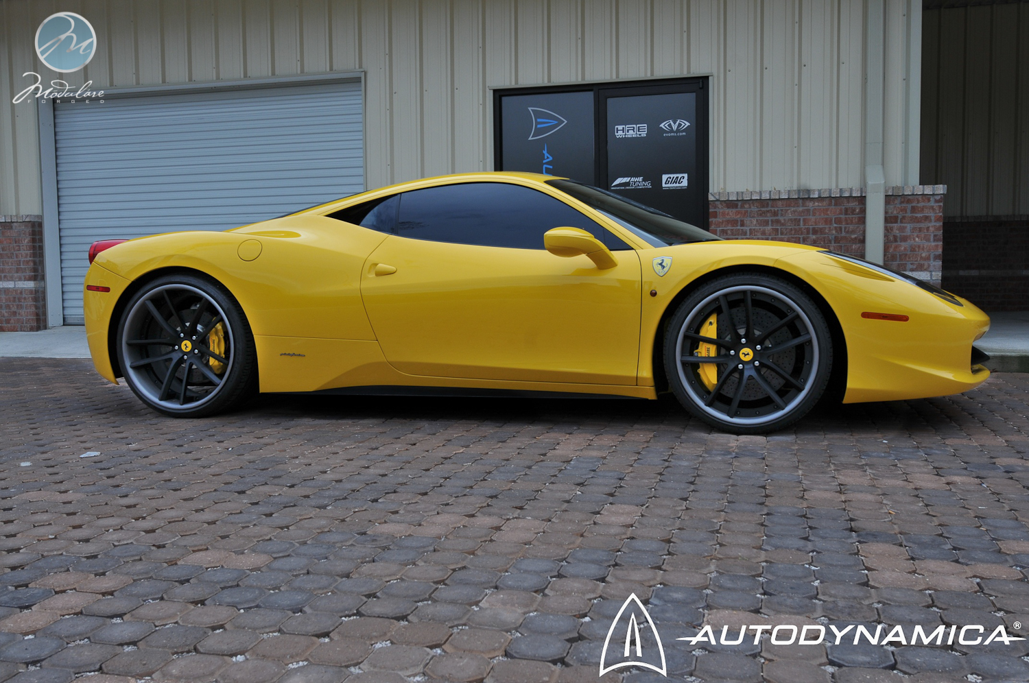 photo 3 Ferrari 458 Italia custom wheels Modulare C30-DC 21x9.0, ET , tire size X R21. 22x12.0 ET 