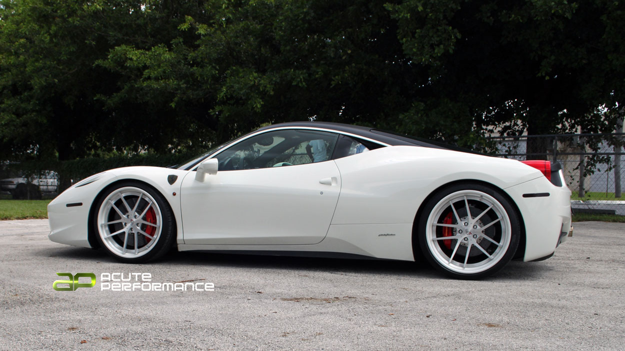photo 2 Ferrari 458 Italia custom wheels Cor Encor 21x9.0, ET , tire size X R21. 22x11.5 ET 