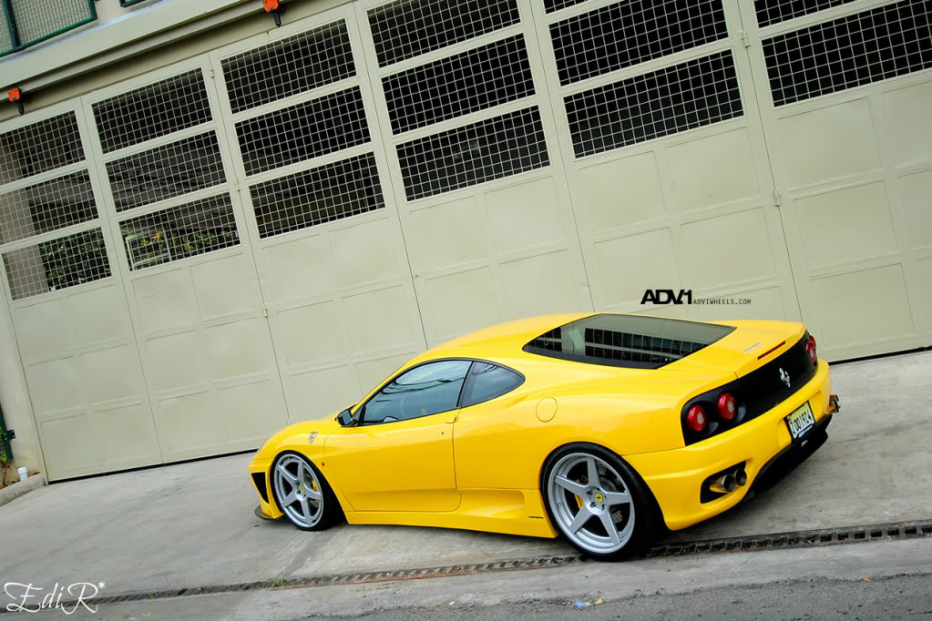photo 2 Ferrari 360 Modena custom wheels ADV.1 5 Track Spec  20x8.5, ET , tire size X R20. 20x12.0 ET 