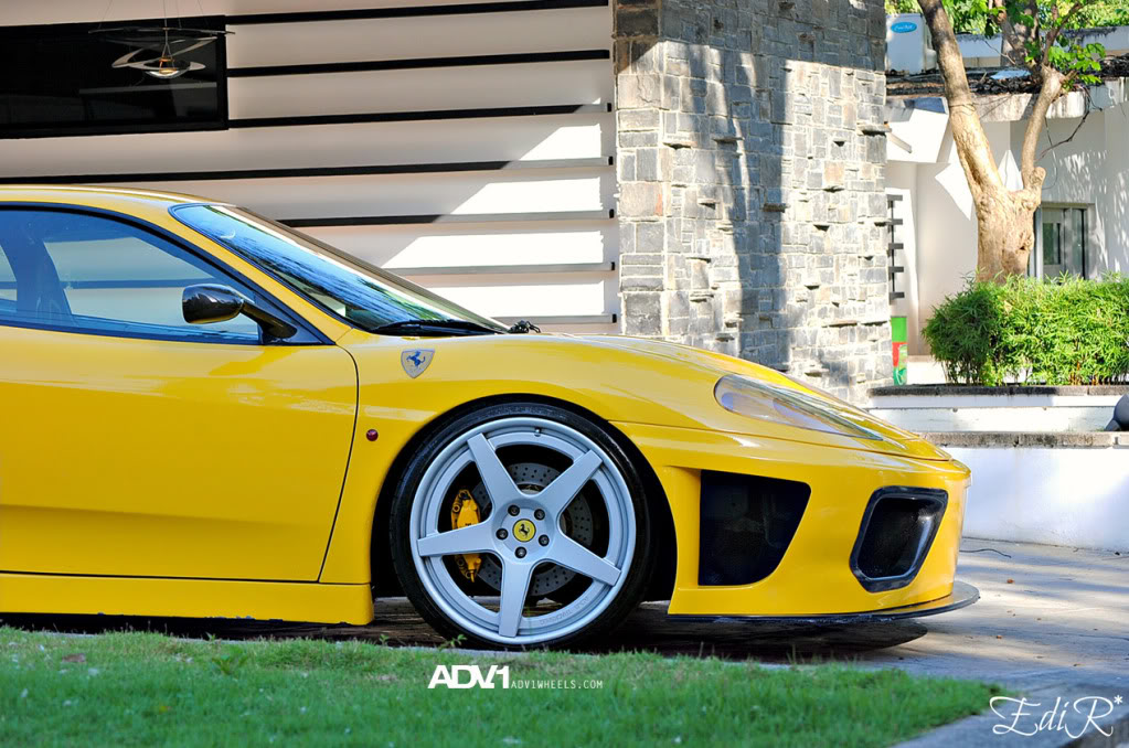 photo 4 Ferrari 360 Modena custom wheels ADV.1 5 Track Spec  20x8.5, ET , tire size X R20. 20x12.0 ET 