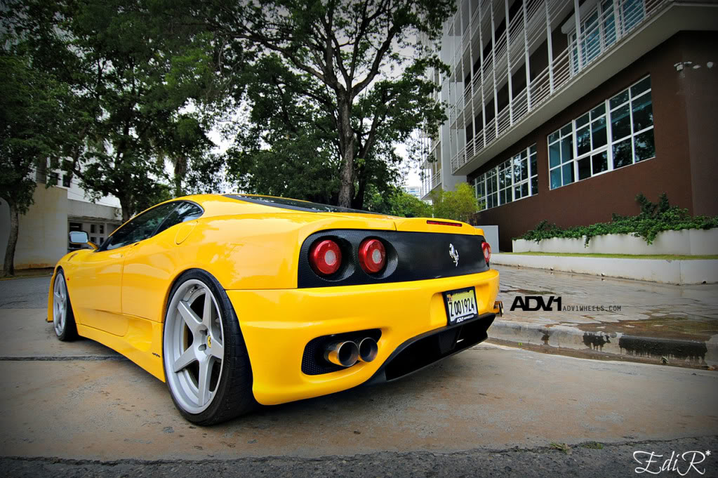 photo 11 Ferrari 360 Modena custom wheels ADV.1 5 Track Spec  20x8.5, ET , tire size X R20. 20x12.0 ET 