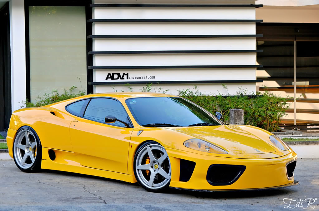 photo 12 Ferrari 360 Modena custom wheels ADV.1 5 Track Spec  20x8.5, ET , tire size X R20. 20x12.0 ET 