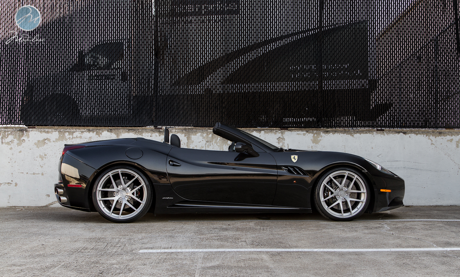 photo 4 Ferrari California custom wheels Modulare B18 21x9.0, ET , tire size 255/30 R21. 22x12.0 ET 315/25 R22