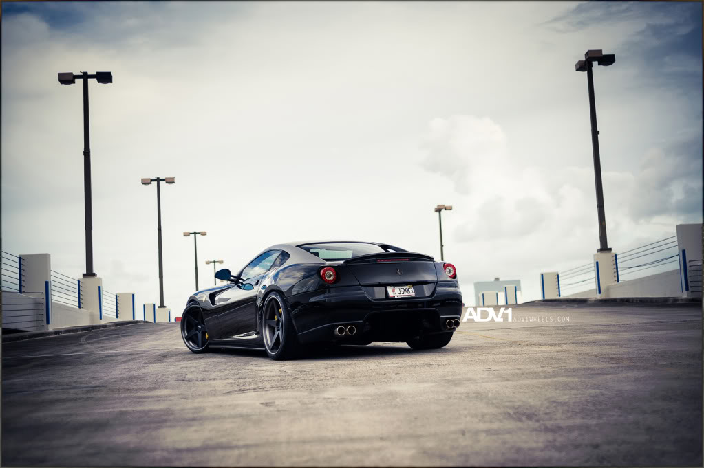 photo 12 Ferrari 599 GTB Fiorano custom wheels ADV.1 5 Track Spec 21x10.5, ET , tire size X R21. 22x12.5 ET 