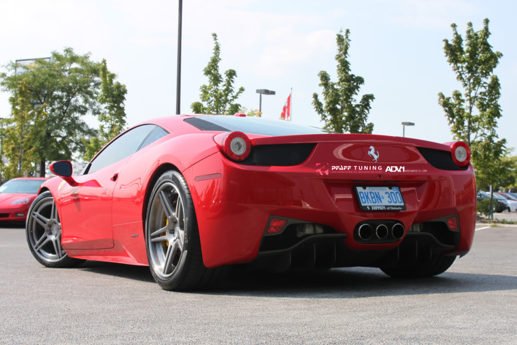 photo 9 Ferrari 458 Italia custom wheels ADV.1 05 Track Spec 20x9.0, ET , tire size X R20. 21x11.0 ET 