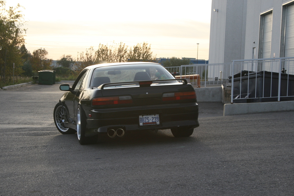 photo 1 Nissan S13 custom wheels Work VS-XX 18x8.0, ET +7, tire size 225/35 R18. 18x9.5 ET+9 245/35 R18