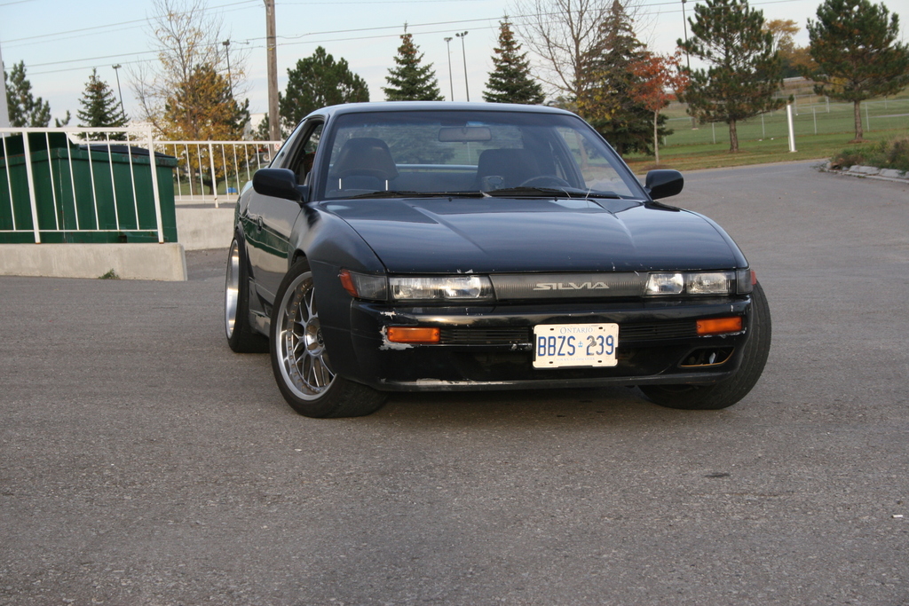 photo 2 Nissan S13 custom wheels Work VS-XX 18x8.0, ET +7, tire size 225/35 R18. 18x9.5 ET+9 245/35 R18