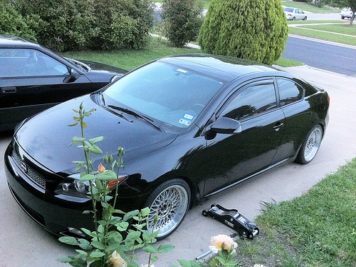 photo 1 Scion tC custom wheels BBS RC035 17x8.0, ET +20, tire size 205/40 R17. x ET 