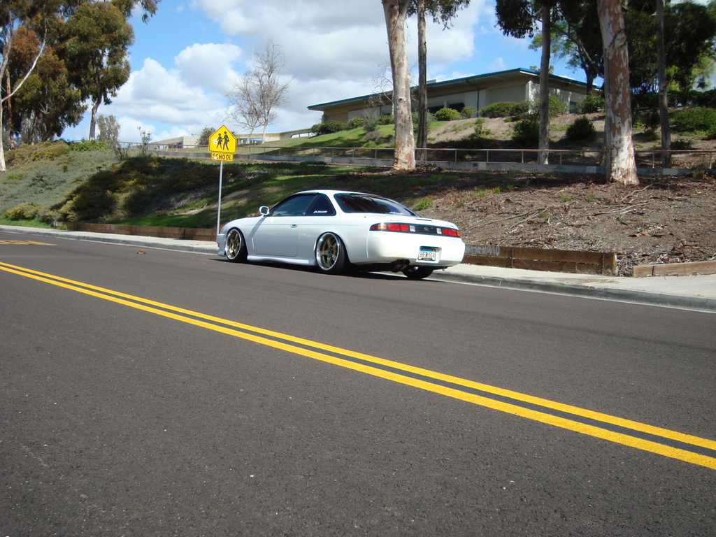 photo 5 Nissan S14 custom wheels Rays Engineering Gram Lights 57Pro 17x10.0, ET +5, tire size 225/35 R17. 18x10.0 ET+2 215/40 R18
