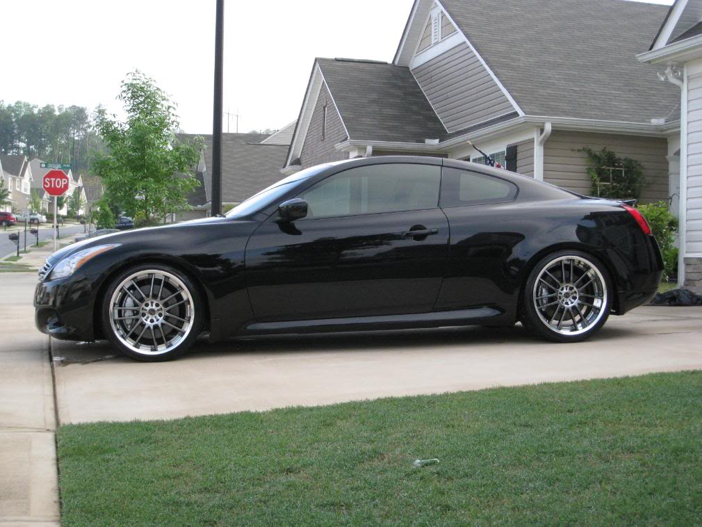 photo 5 Infiniti G37 custom wheels GT 30 20x9.5, ET +35, tire size 245/35 R20. 20x10.5 ET+37 285/30 R20