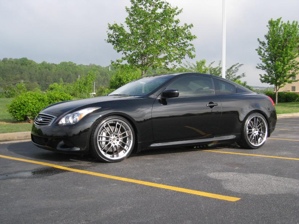 photo 6 Infiniti G37 custom wheels GT 30 20x9.5, ET +35, tire size 245/35 R20. 20x10.5 ET+37 285/30 R20