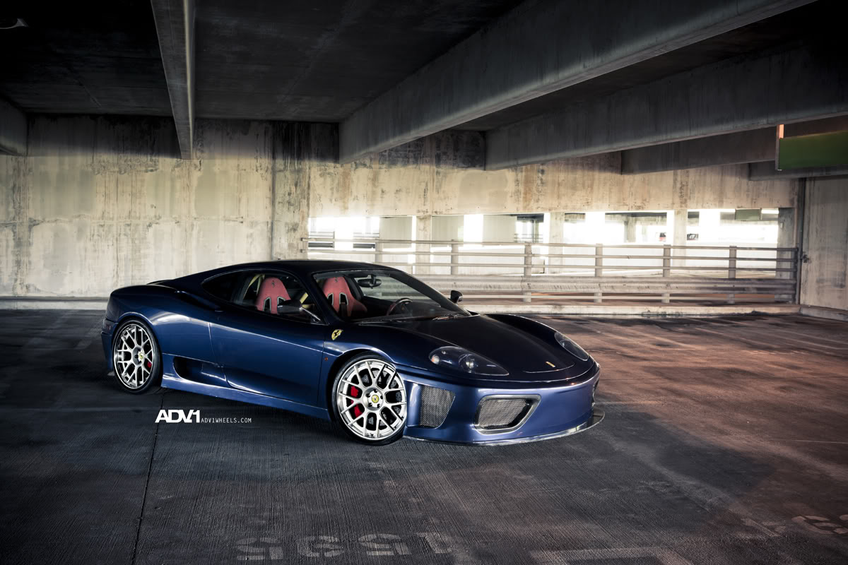 photo 10 Ferrari Challenge Stradale custom wheels ADV.1 7 Track Spec 20x8.5, ET +12, tire size X R20. x ET