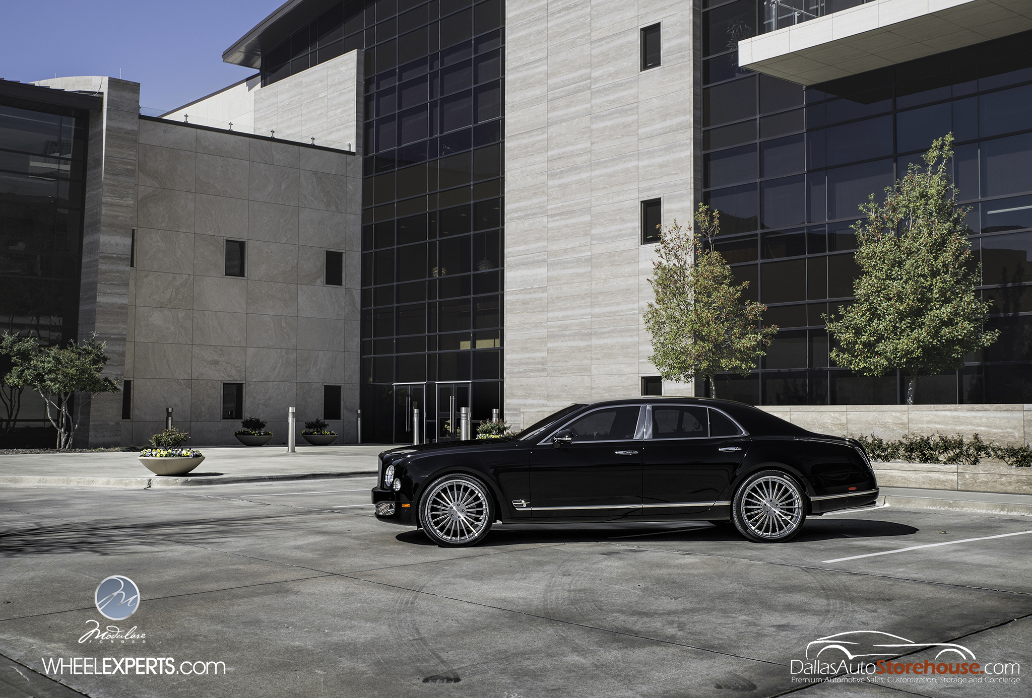 photo 3 Bentley Mulsanne custom wheels Modulare M20 24x10.0, ET , tire size 285/30 R24. x ET