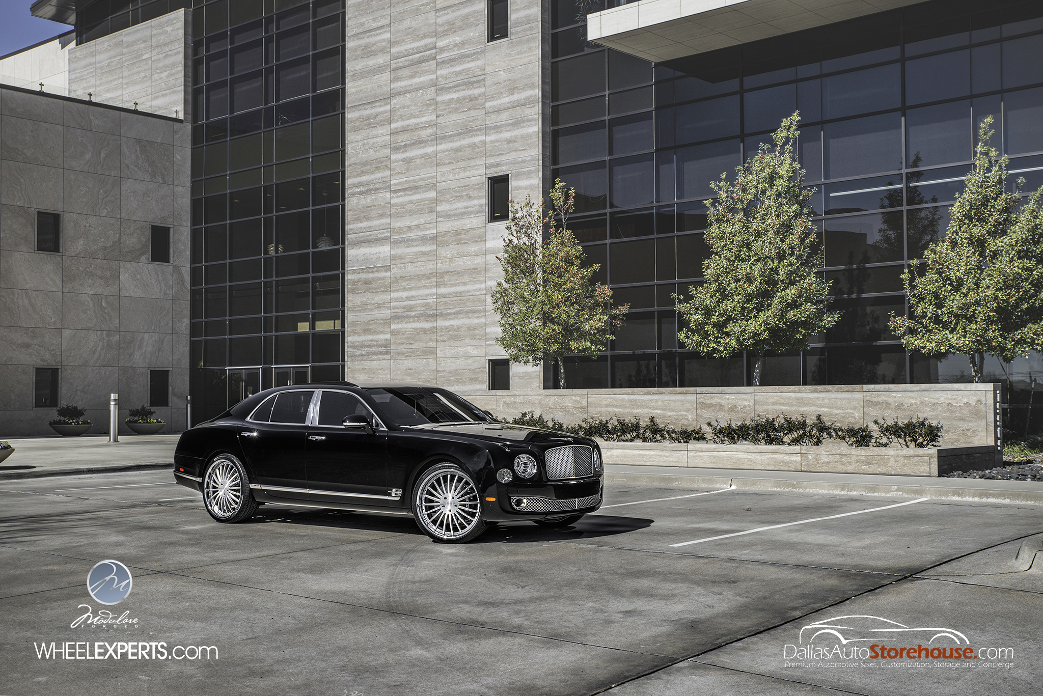 photo 6 Bentley Mulsanne custom wheels Modulare M20 24x10.0, ET , tire size 285/30 R24. x ET