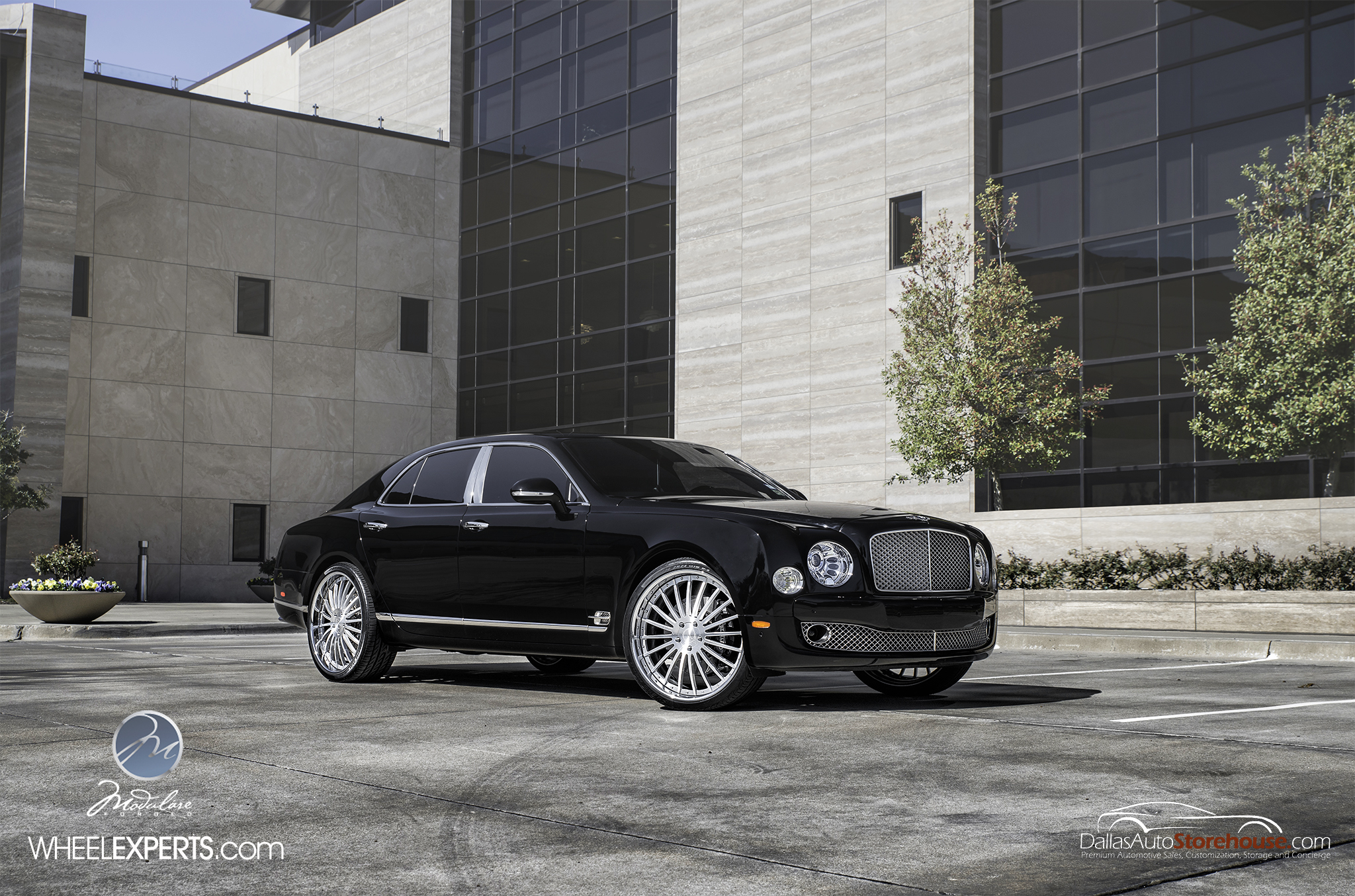 photo 8 Bentley Mulsanne custom wheels Modulare M20 24x10.0, ET , tire size 285/30 R24. x ET