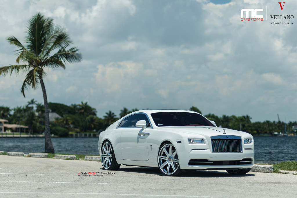 photo 12 Rolls-Royce Wraith custom wheels Vellano VM28 24x, ET , tire size X R24. x ET