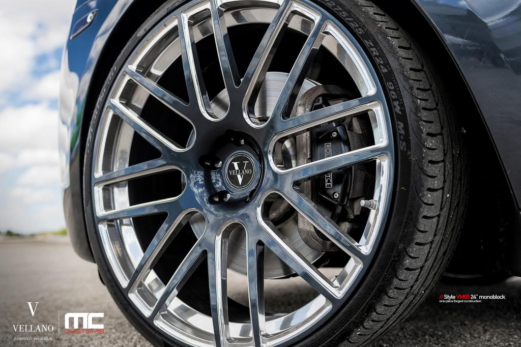 photo 1 Rolls-Royce Ghost custom wheels VELLANO VM05 24x, ET , tire size X R24. x ET