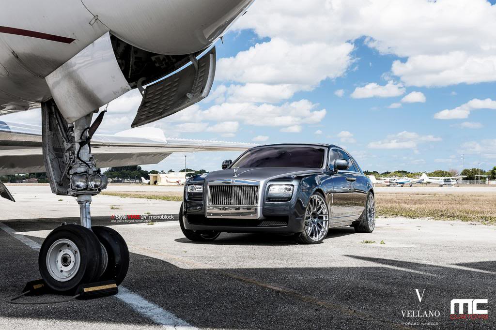 photo 7 Rolls-Royce Ghost custom wheels VELLANO VM05 24x, ET , tire size X R24. x ET