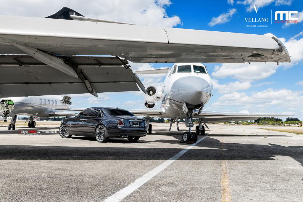 photo 8 Rolls-Royce Ghost custom wheels VELLANO VM05 24x, ET , tire size X R24. x ET