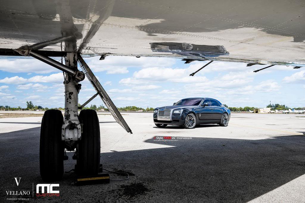 photo 9 Rolls-Royce Ghost custom wheels VELLANO VM05 24x, ET , tire size X R24. x ET