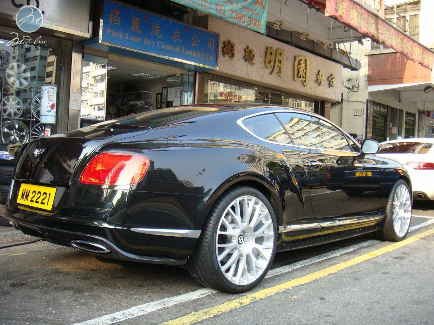 photo 2 Bentley Continental GT custom wheels Modulare B24 22x, ET , tire size X R22. x ET 