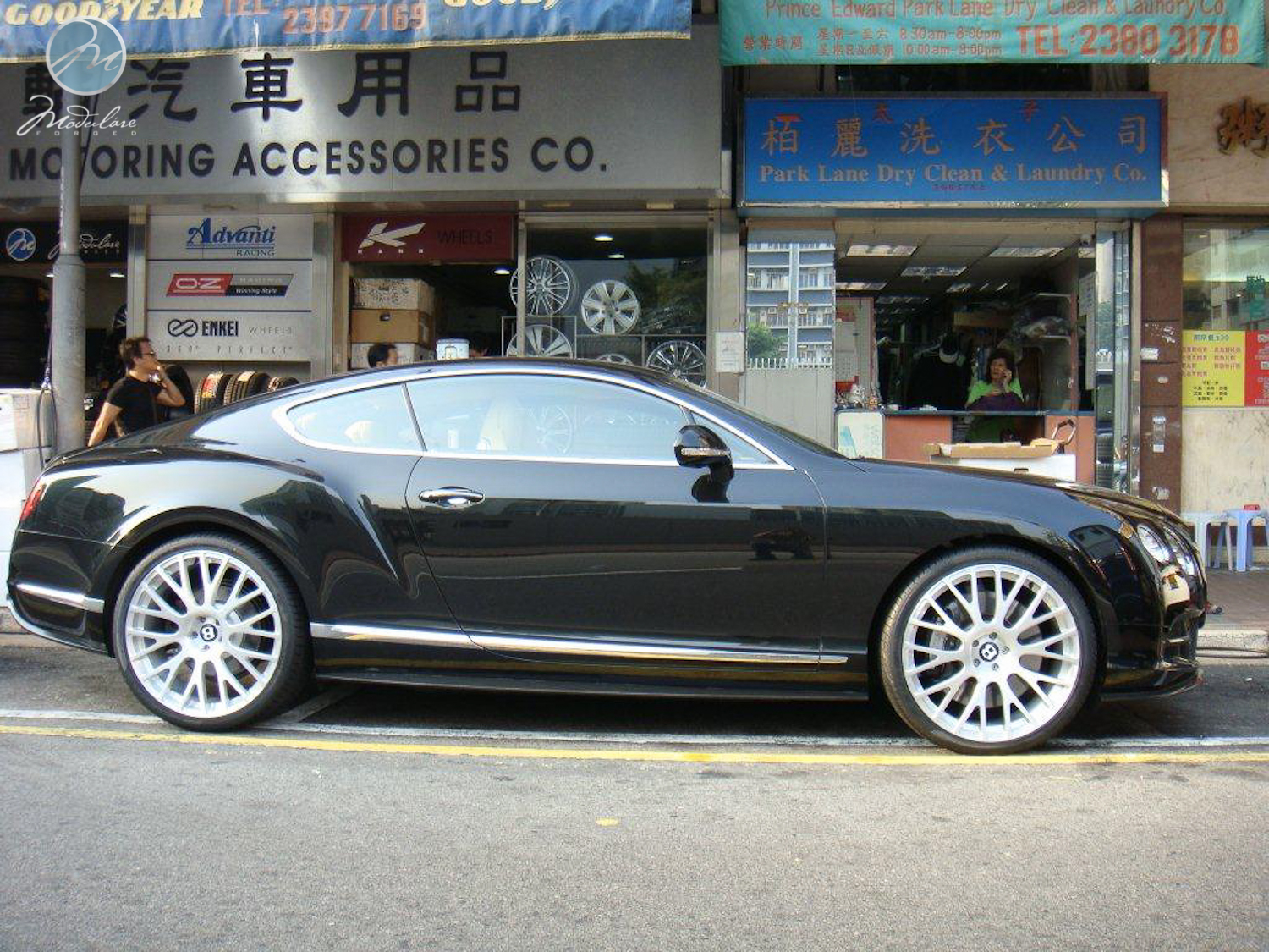 photo 3 Bentley Continental GT custom wheels Modulare B24 22x, ET , tire size X R22. x ET 