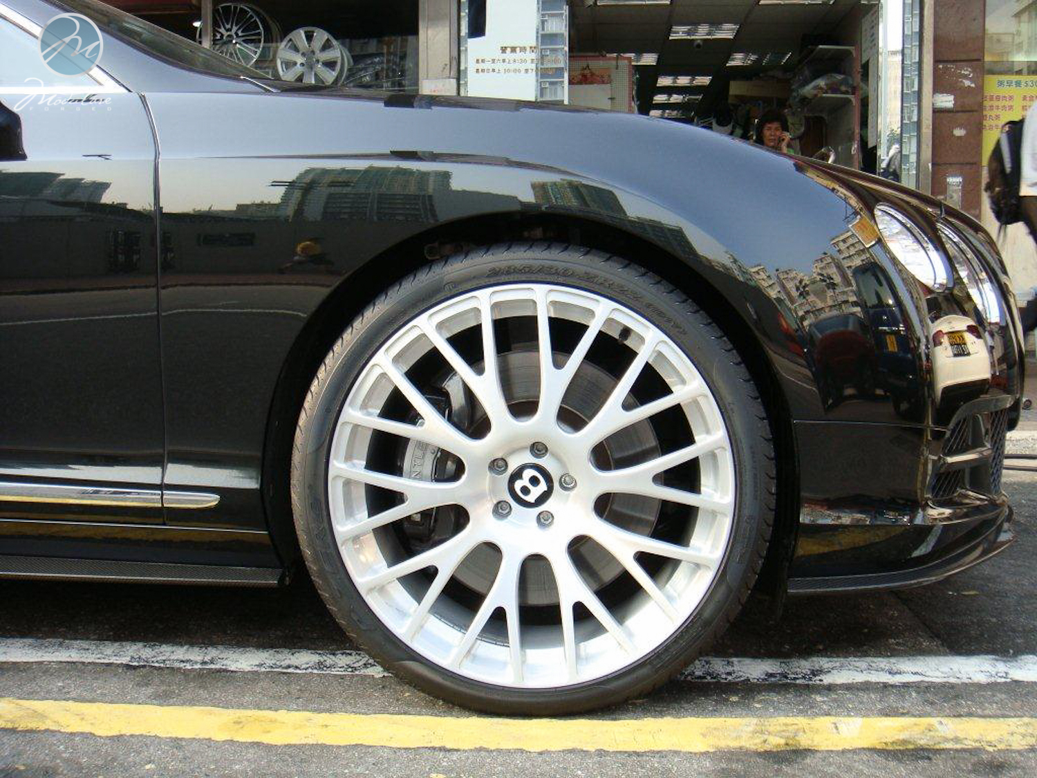 photo 1 Bentley Continental GT custom wheels Modulare B24 22x, ET , tire size X R22. x ET 