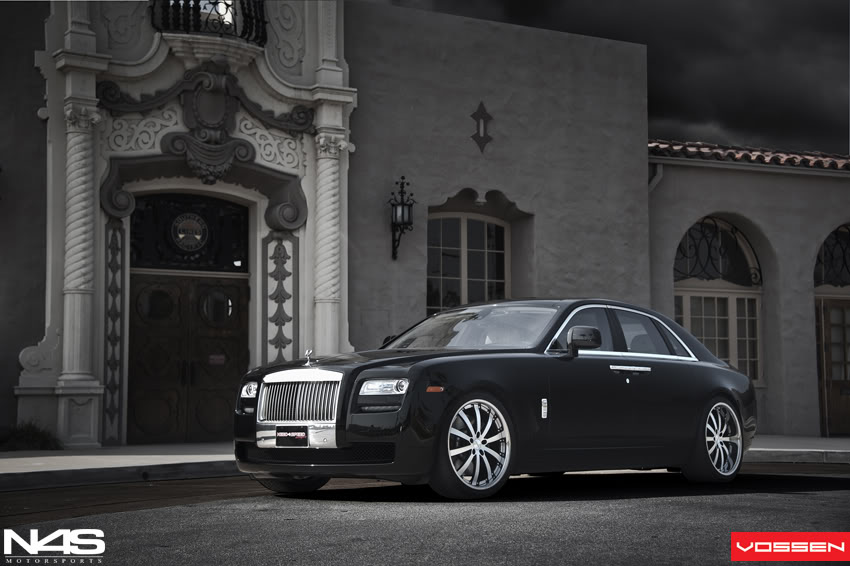 photo 5 Rolls-Royce Ghost custom wheels Vossen VVS083 22x9.0, ET , tire size 265/35 R22. 22x10.5 ET 295/30 R22