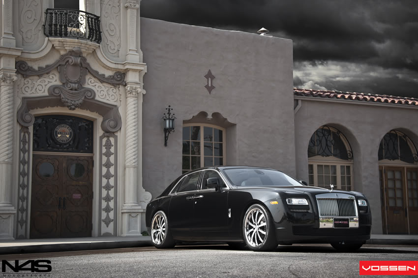 photo 7 Rolls-Royce Ghost custom wheels Vossen VVS083 22x9.0, ET , tire size 265/35 R22. 22x10.5 ET 295/30 R22