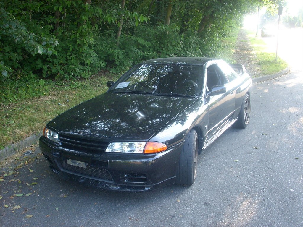 photo 2 Nissan R31-R34 Skyline GT-R custom wheels Rays TE37 18x9.5, ET +22, tire size 245/40 R18. x ET 