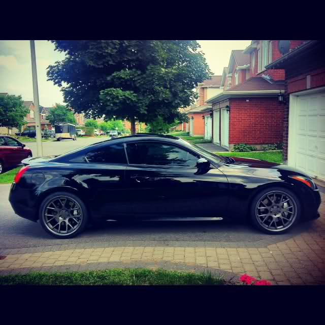 photo 3 Infiniti G37 custom wheels Vossen CV2 20x9.0, ET +32, tire size 245/35 R20. 20x10.5 ET+45 285/30 R20