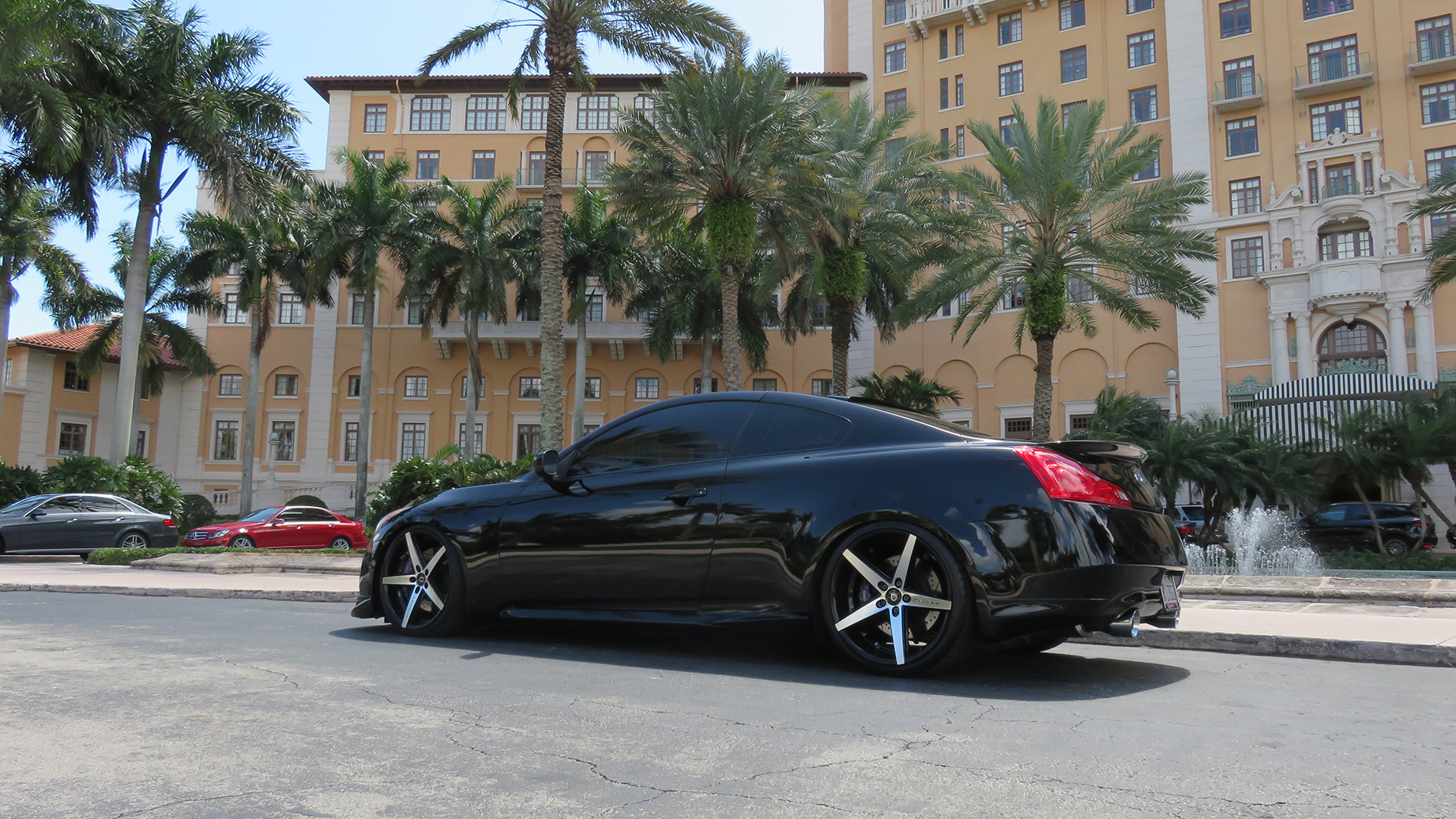 photo 3 Infiniti G37 custom wheels   20x8.5, ET +22, tire size 245/30 R20. 20x10.0 ET+38 275/30 R20