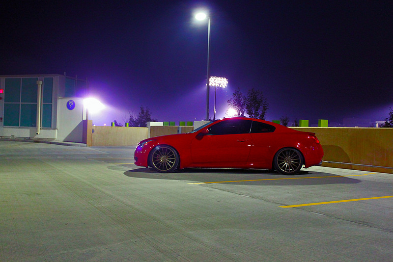 photo 2 Infiniti G37 custom wheels 20x10.0, ET +40, tire size 245/35 R20. x ET