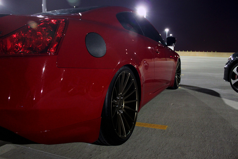photo 1 Infiniti G37 custom wheels 20x10.0, ET +40, tire size 245/35 R20. x ET