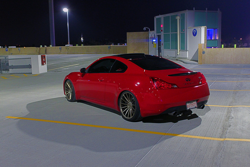 photo 3 Infiniti G37 custom wheels 20x10.0, ET +40, tire size 245/35 R20. x ET