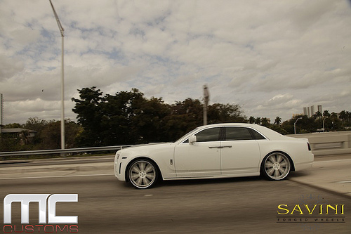 photo 3 Rolls-Royce Ghost custom wheels Savini SV-24 x, ET , tire size X R. x ET