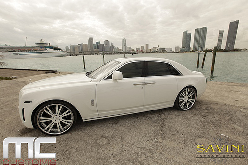 photo 4 Rolls-Royce Ghost custom wheels Savini SV-24 x, ET , tire size X R. x ET