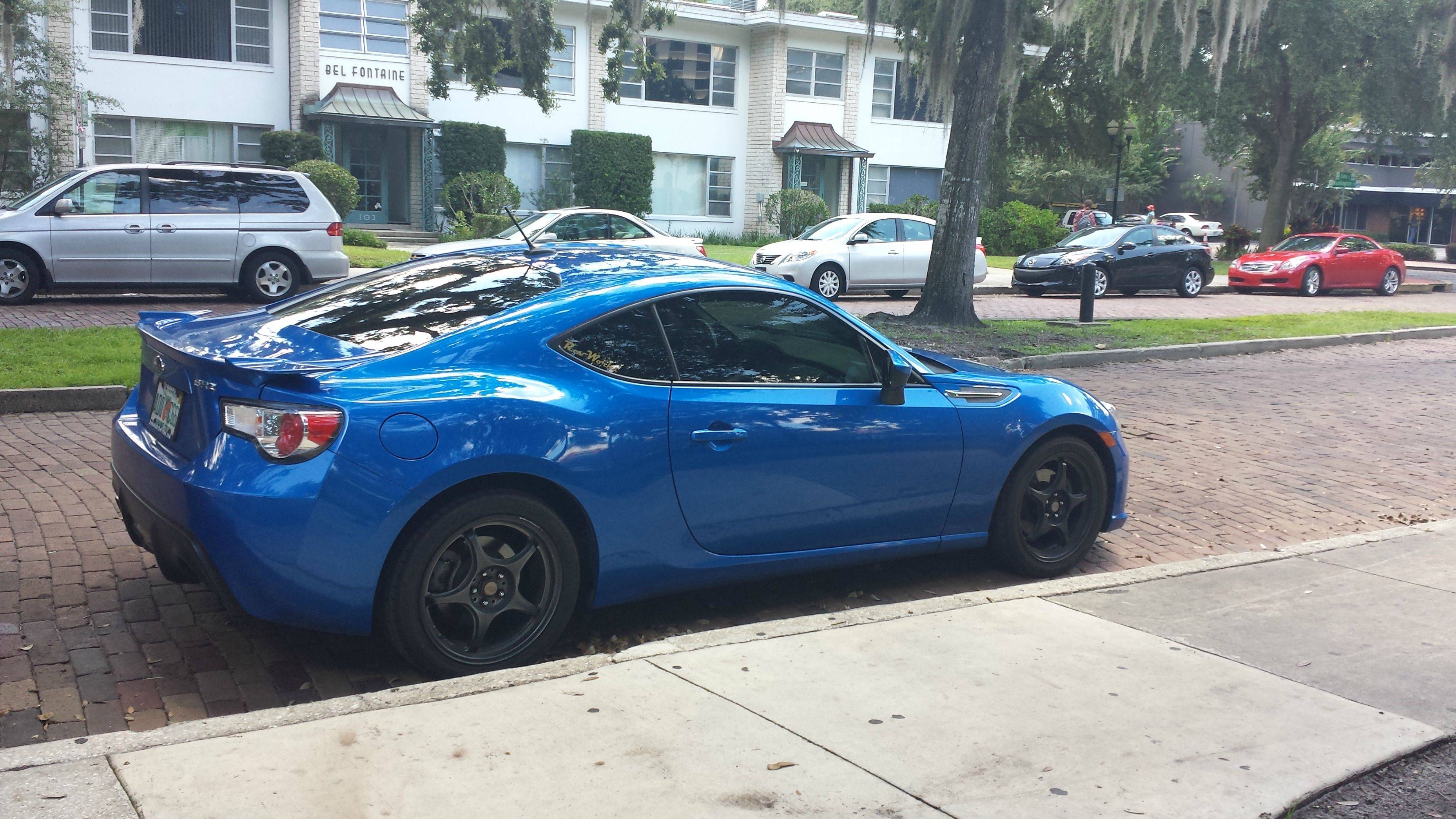 photo 2 Scion FR-S custom wheels 5Zigen FN01R-C 17x7.0, ET +35, tire size X R17. x ET