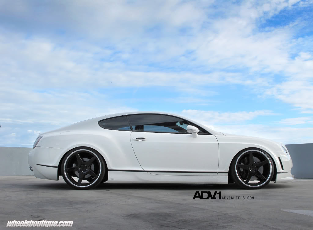 photo 2 Bentley Continental GT custom wheels ADV.1 5.0 22x9.5, ET , tire size X R22. 22x11.0 ET