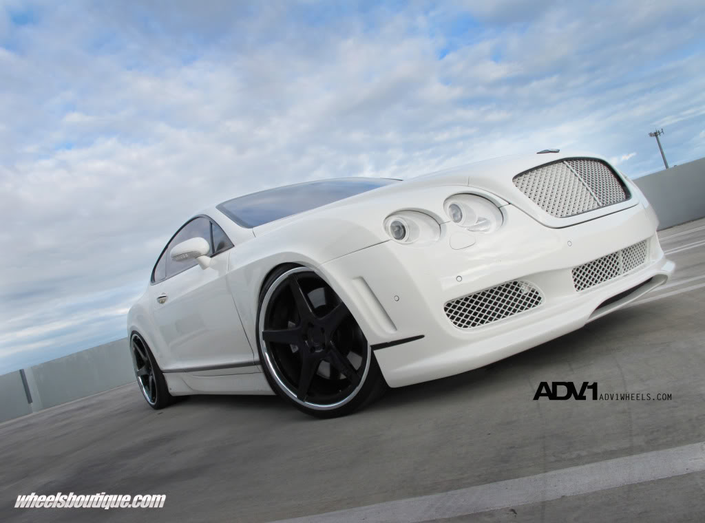 photo 5 Bentley Continental GT custom wheels ADV.1 5.0 22x9.5, ET , tire size X R22. 22x11.0 ET