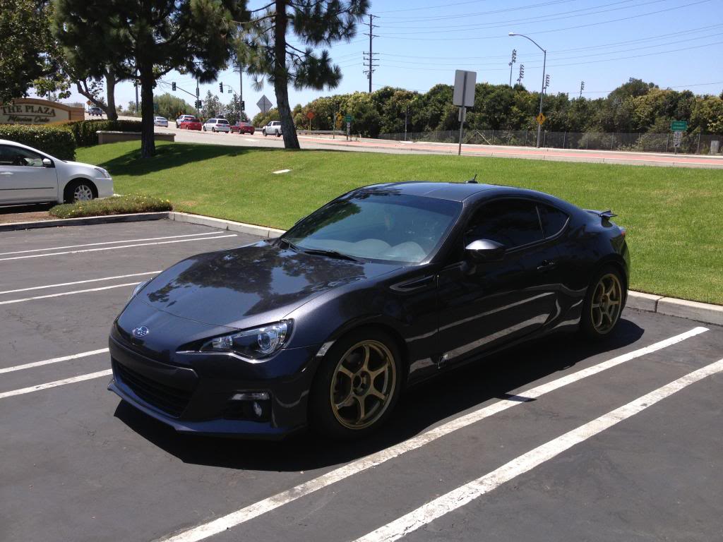 photo 3 Scion FR-S custom wheels Advan RG II 17x8.0, ET +37, tire size 225/45 R17. x ET