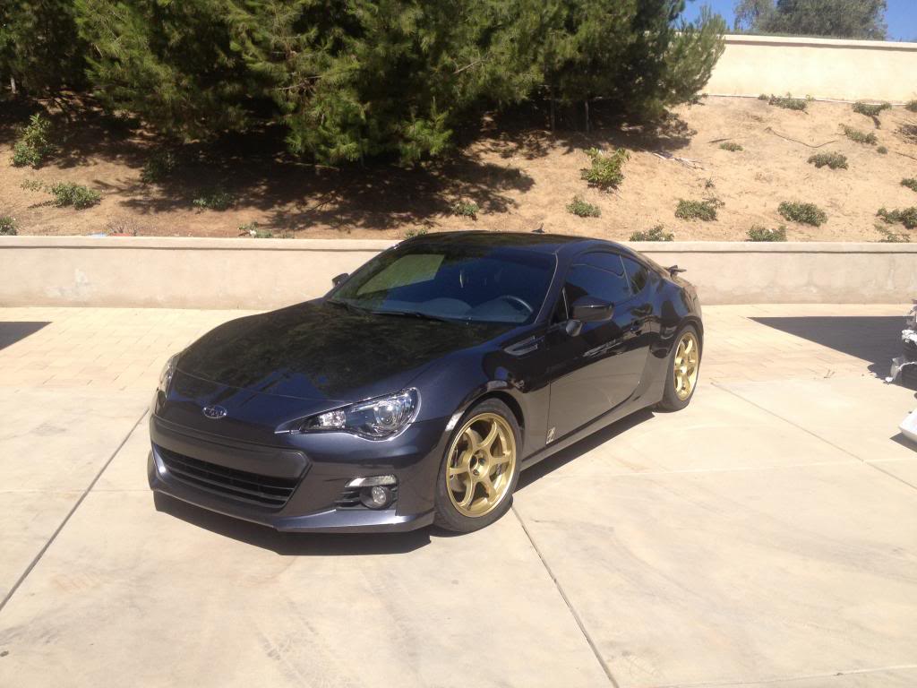 photo 4 Scion FR-S custom wheels Advan RG II 17x8.0, ET +37, tire size 225/45 R17. x ET