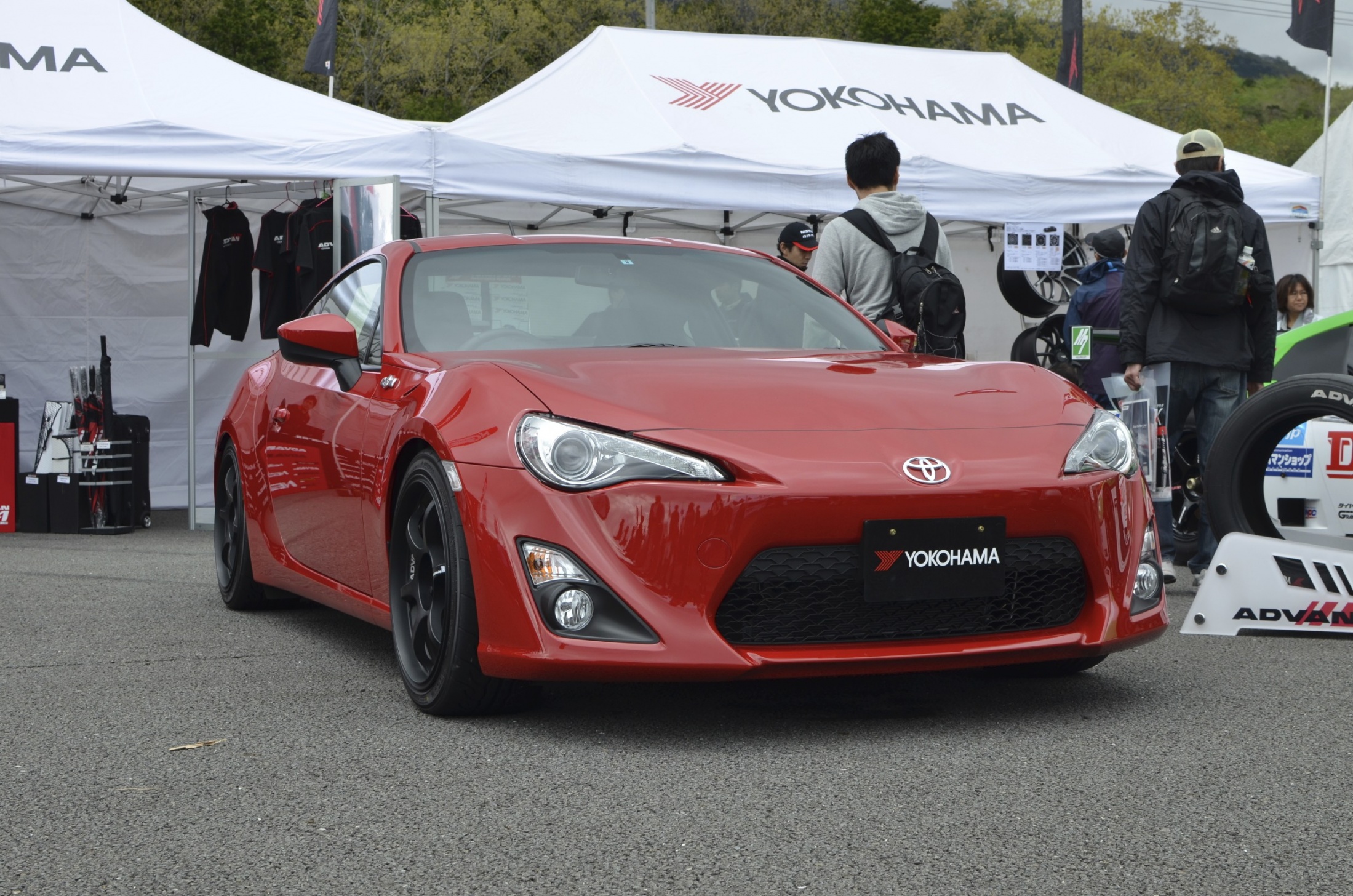 photo 3 Scion FR-S custom wheels Advan RG-D 18x8.0, ET +45, tire size 225/40 R18. x ET 