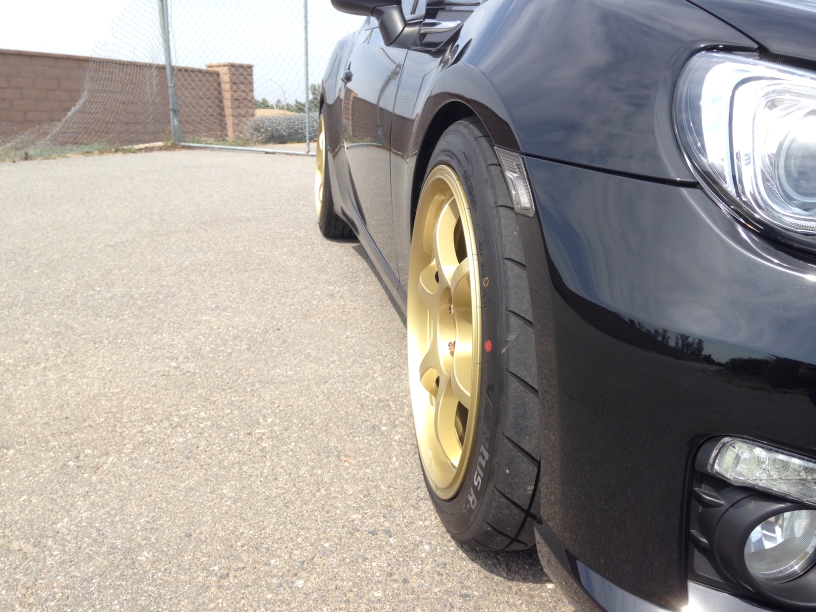 photo 1 Scion FR-S custom wheels Advan RG-D 18x8.5, ET +33, tire size 225/40 R18. x ET