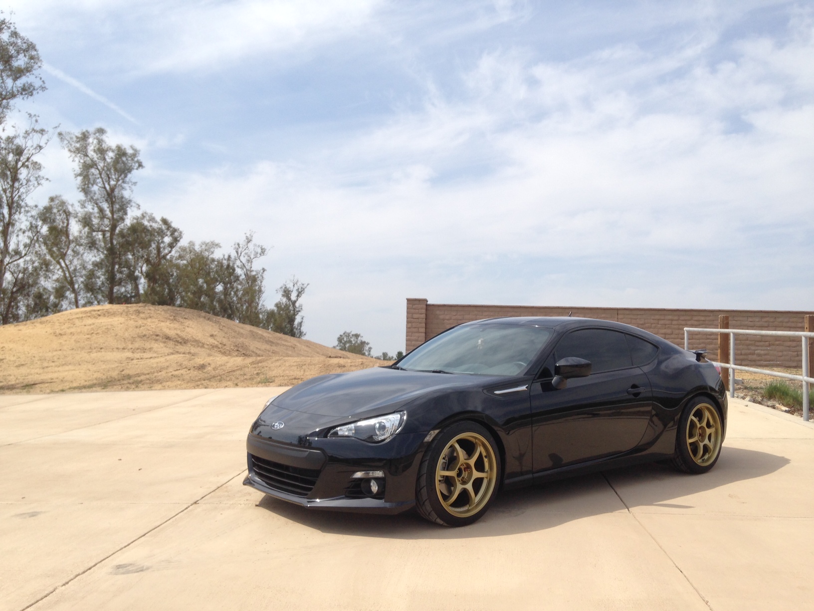 photo 4 Scion FR-S custom wheels Advan RG-D 18x8.5, ET +33, tire size 225/40 R18. x ET