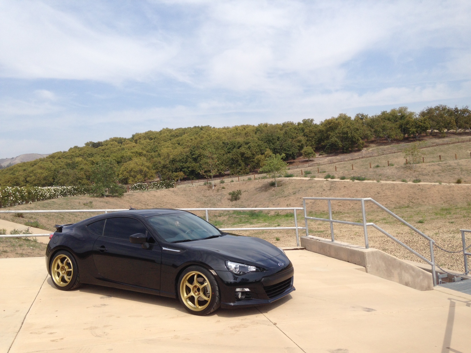 photo 5 Scion FR-S custom wheels Advan RG-D 18x8.5, ET +33, tire size 225/40 R18. x ET