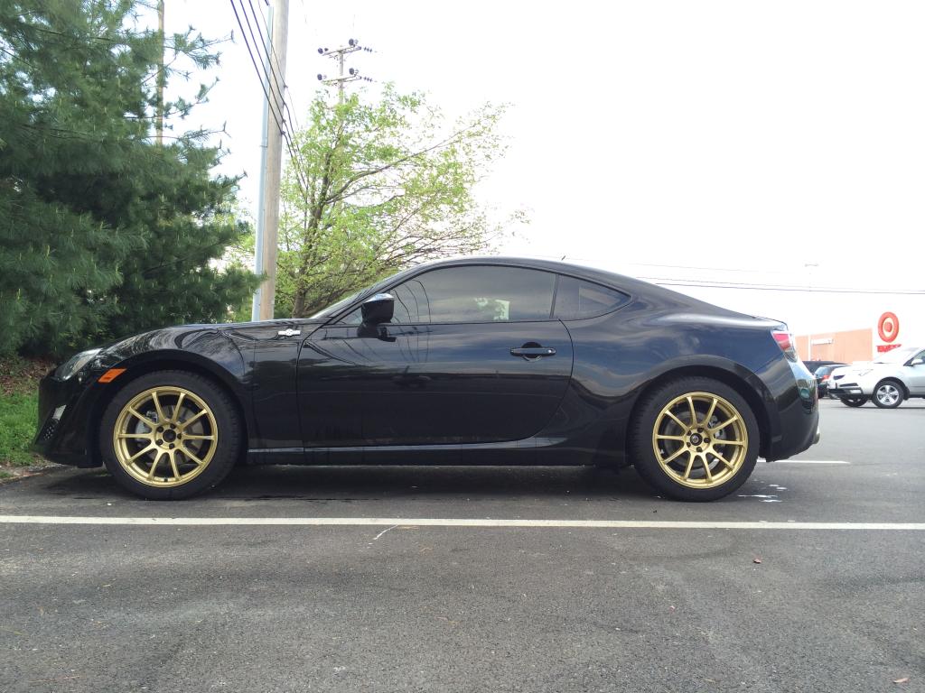 photo 5 Scion FR-S custom wheels Advan RS 17x8.0, ET +45, tire size X R17. x ET 