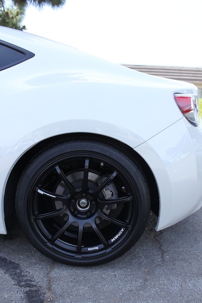 photo 4 Scion FR-S custom wheels Advan RS II 18x8.5, ET +35, tire size 225/40 R18. 18x9.5 ET+42 245/35 R18