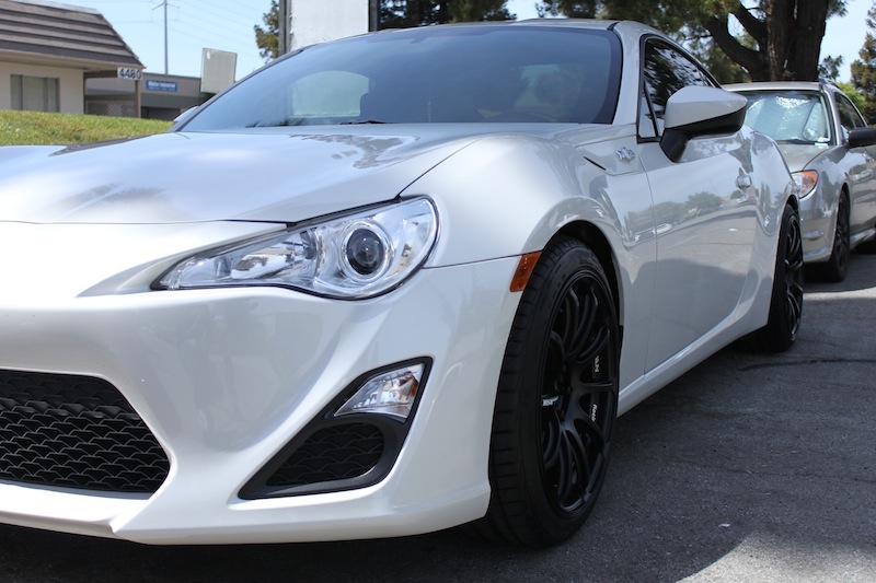 photo 5 Scion FR-S custom wheels Advan RS II 18x8.5, ET +35, tire size 225/40 R18. 18x9.5 ET+42 245/35 R18