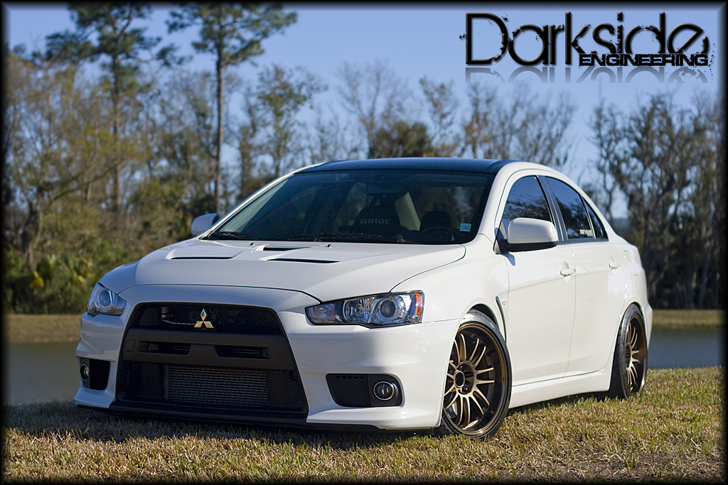 photo 5 Mitsubishi Lancer Evolution custom wheels Rays Engineering Volk Racing RE30 18x10.5, ET +18, tire size 275/35 R18. x ET